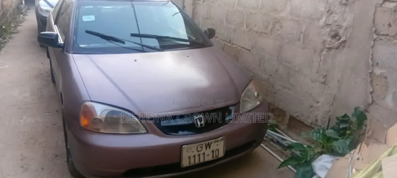 Honda Civic DX 2dr Coupe (1.7L 4cyl 5M) 2002 Brown