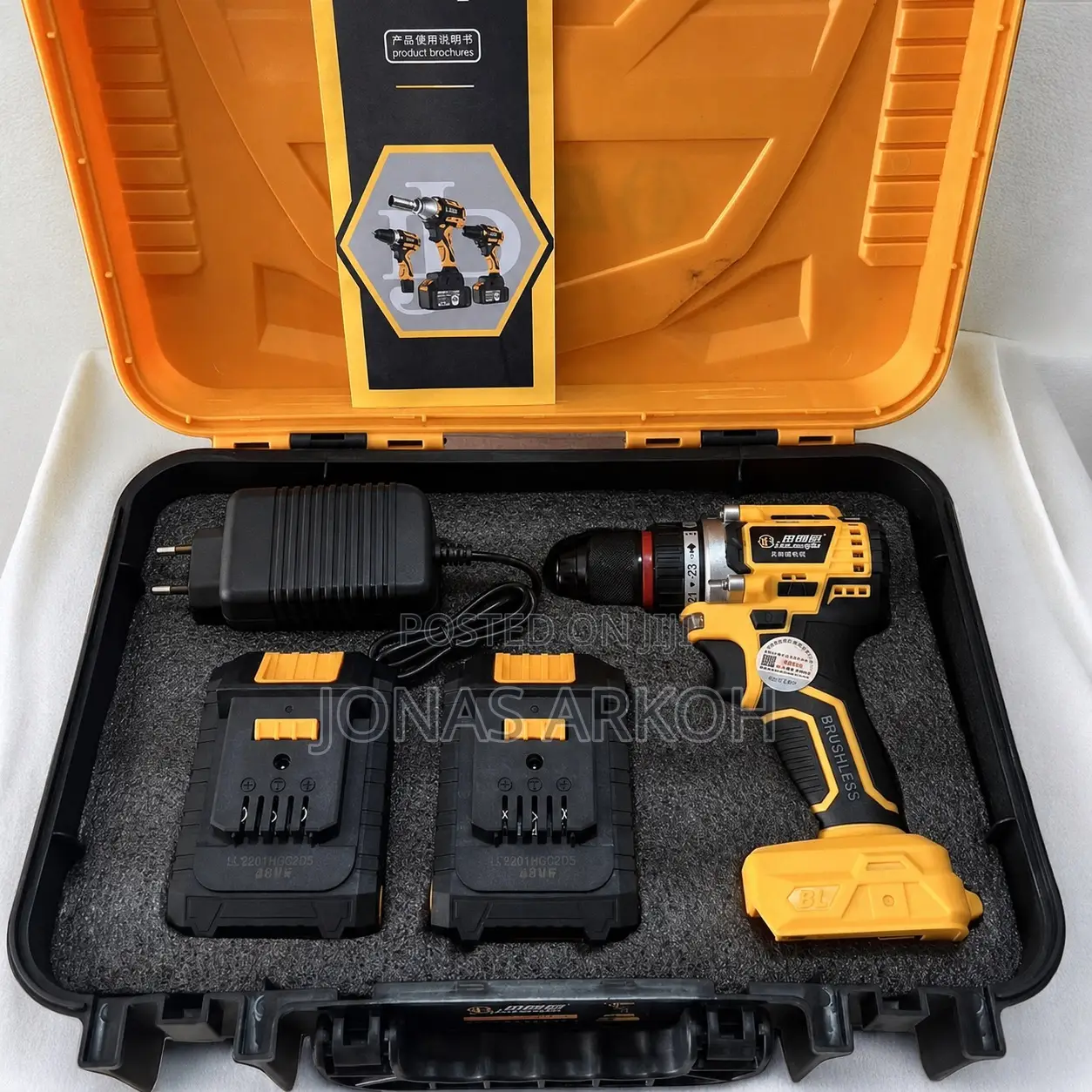 48v German-Made High Power Cordless Drill Machine –