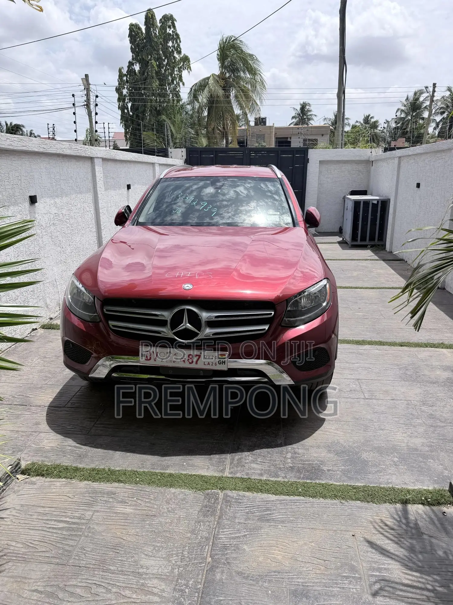 Mercedes-Benz GLC-Class 2016 Red