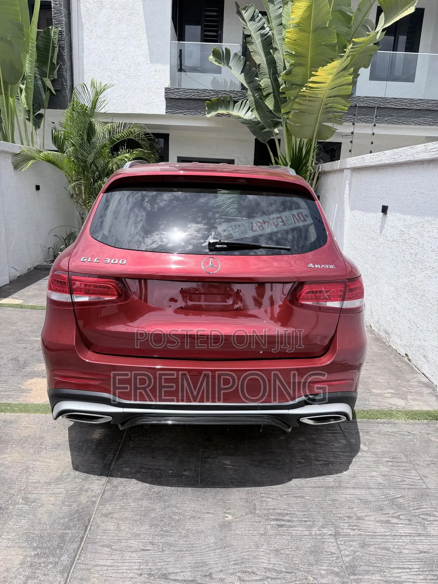 Mercedes-Benz GLC-Class 2016 Red