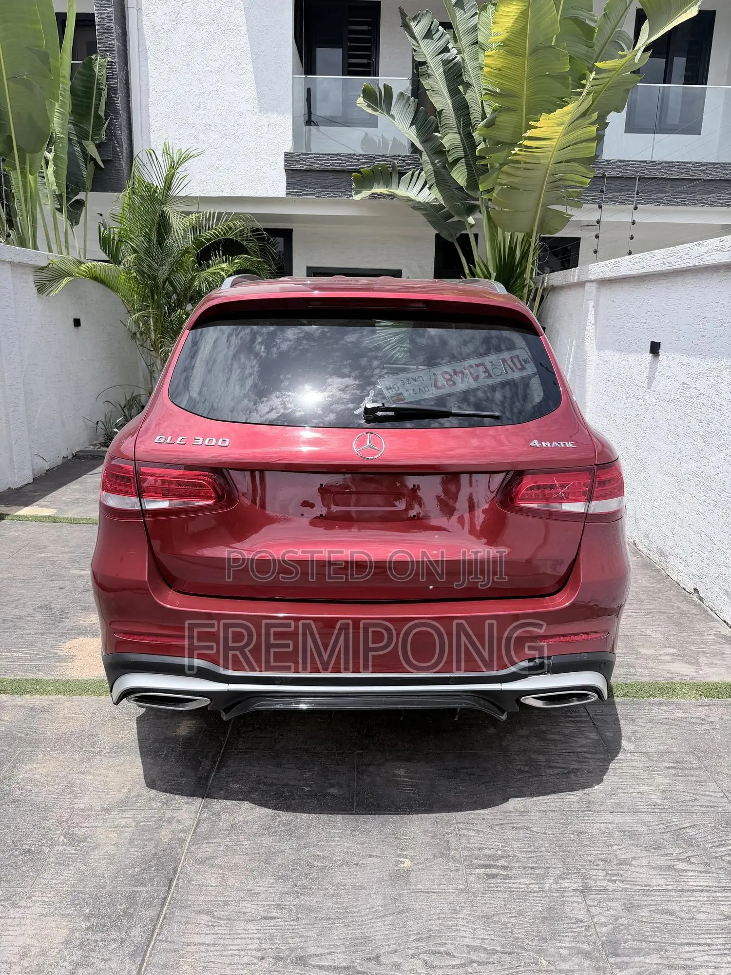 Mercedes-Benz GLC-Class 2016 Red