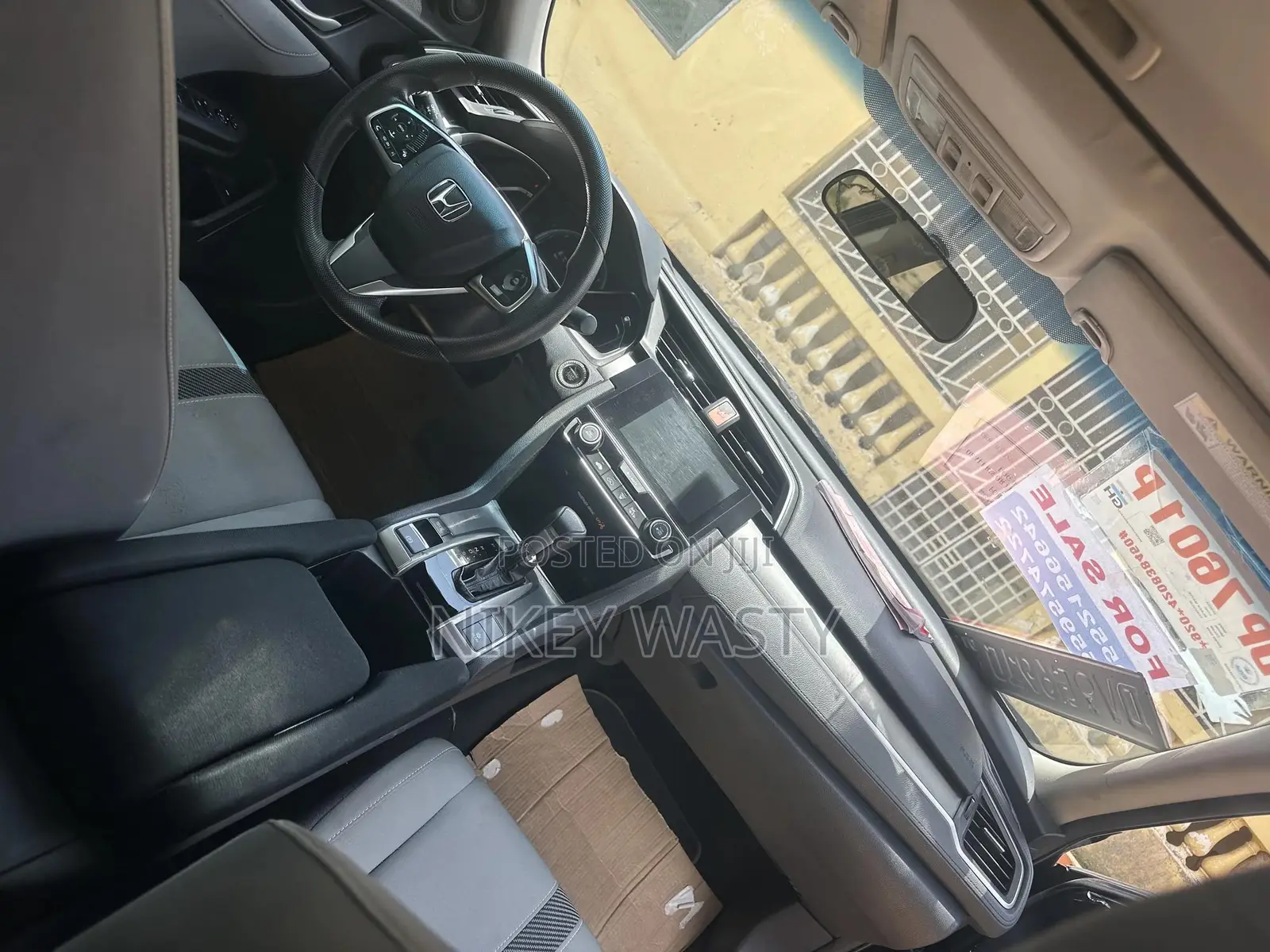 Honda Civic EX Sedan 2018 Gray