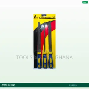 LCJ 3pcs 8 Inch Metal Steel File Set - H250254
