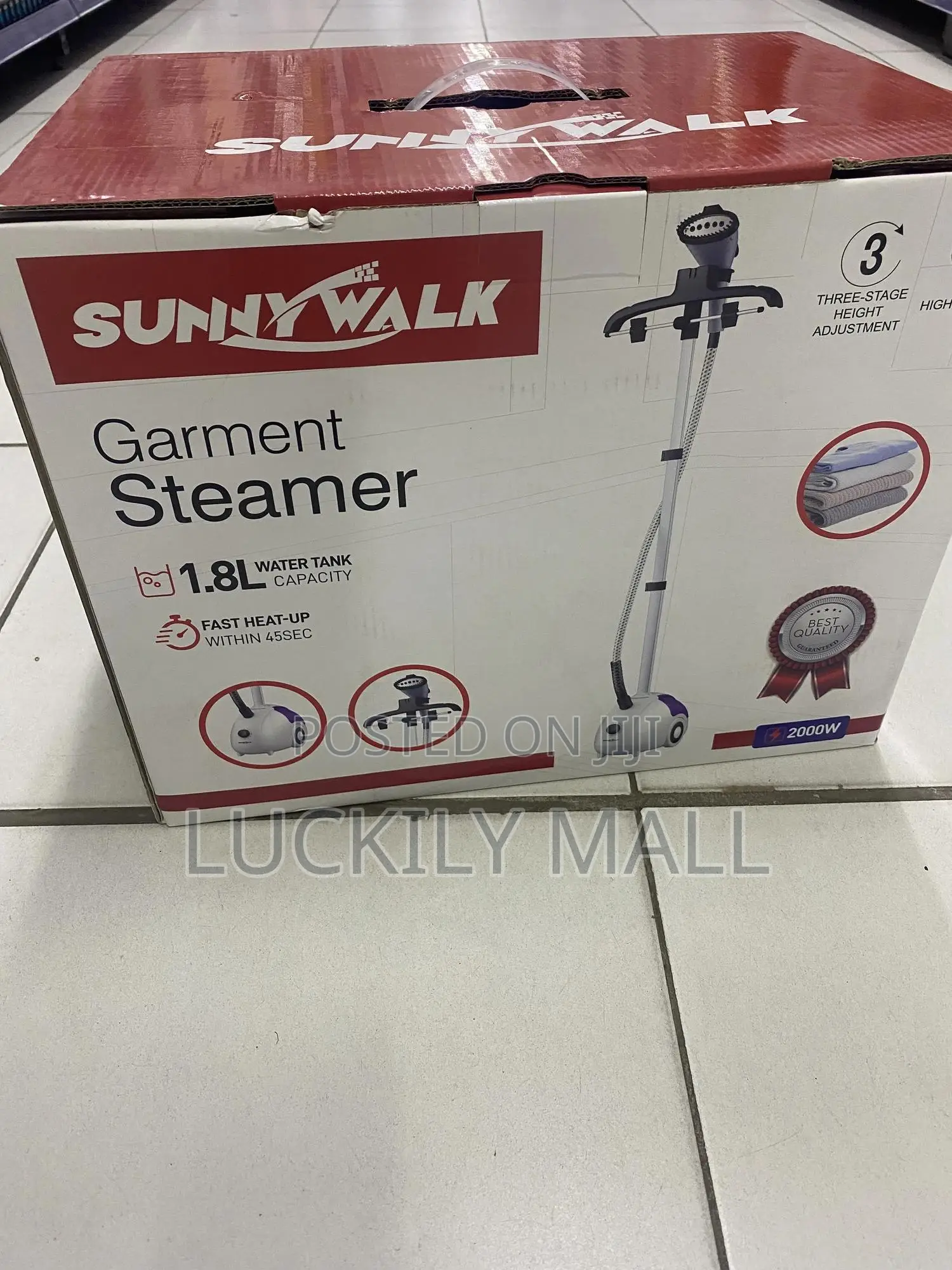 Sunny Walk Garment Steamer