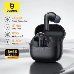 Baseus Bass Ep10 Anc True Wireless Earbuds Bluetooth 6.0