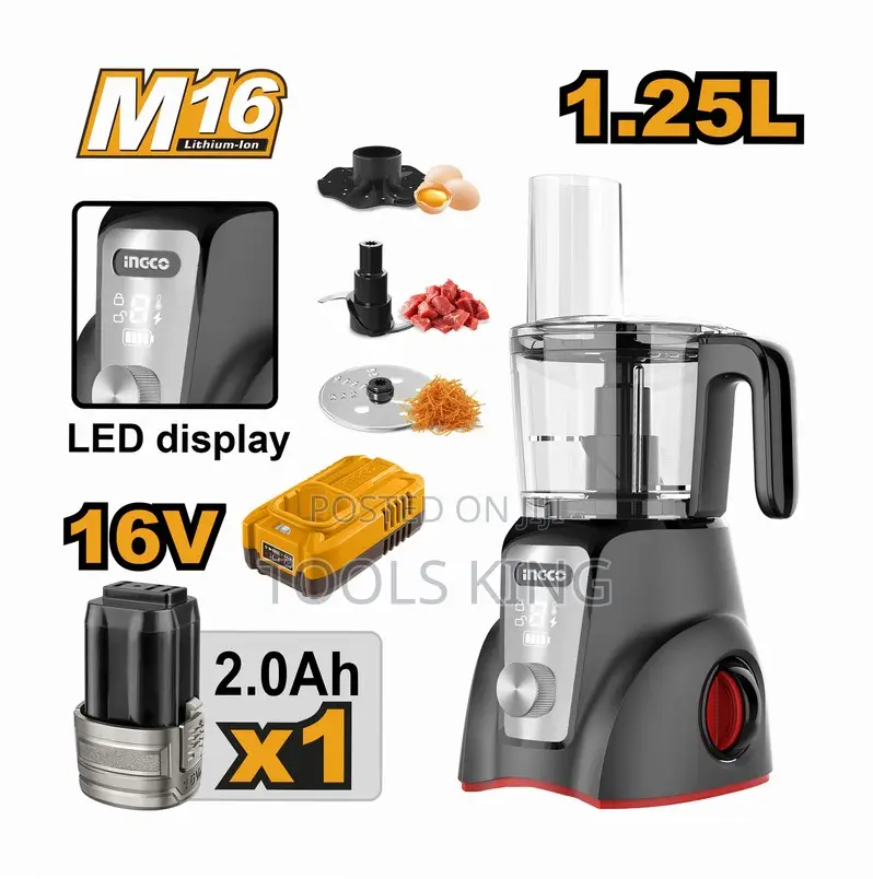 Cordless Food Processor - Cfp027k