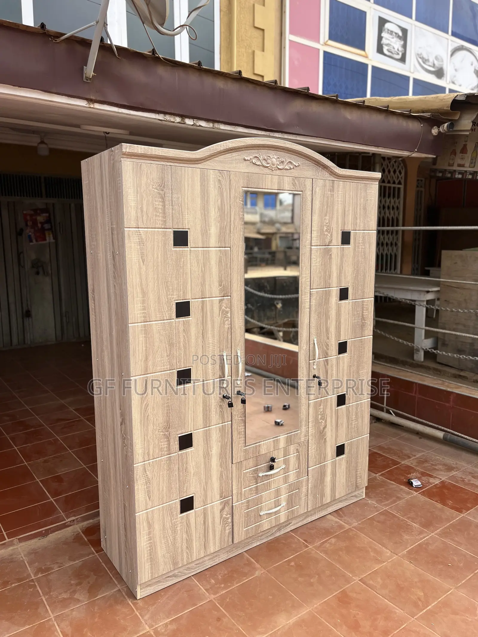 Three-Door Wardrobe