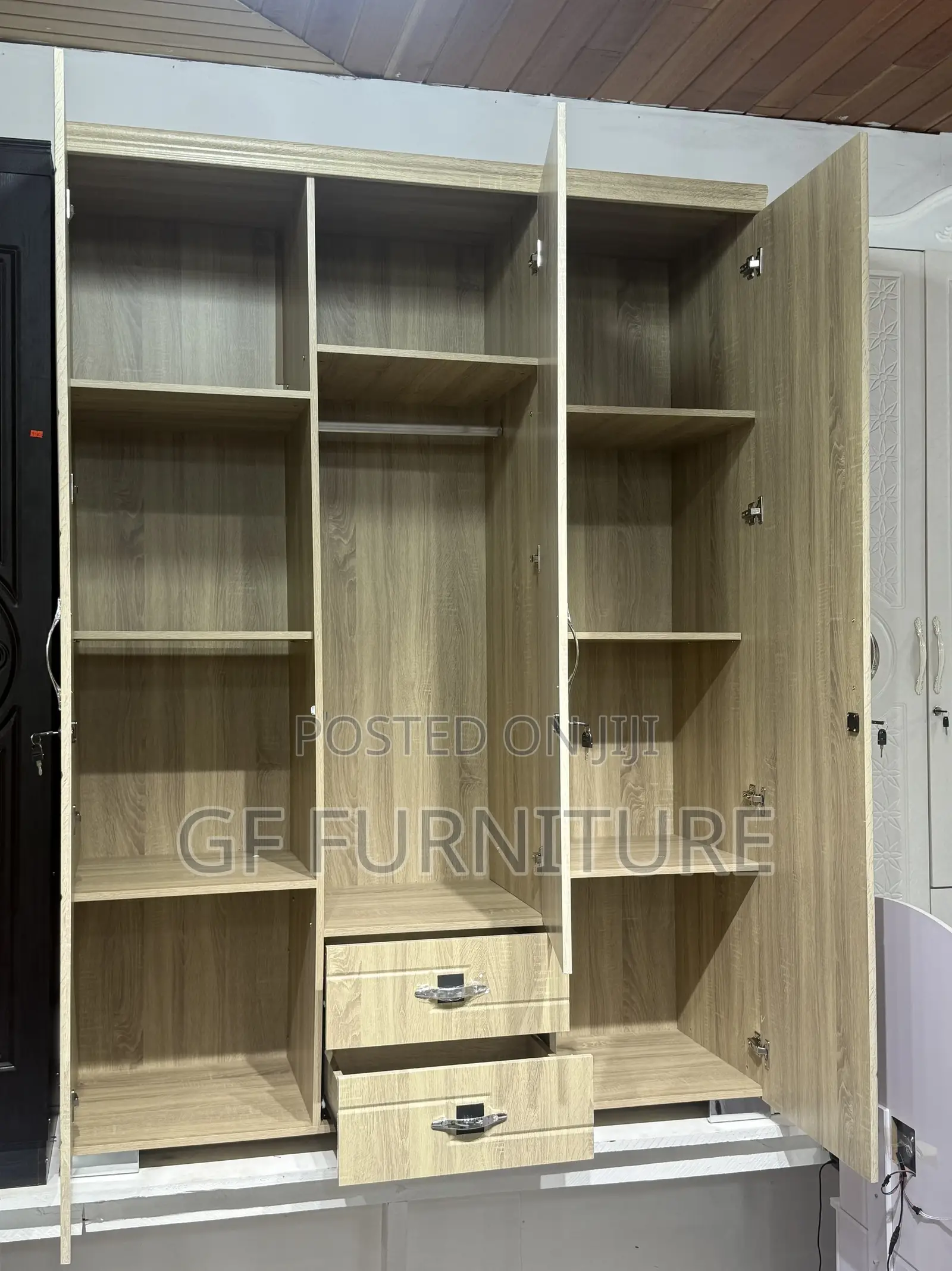 Three-Door Wardrobe