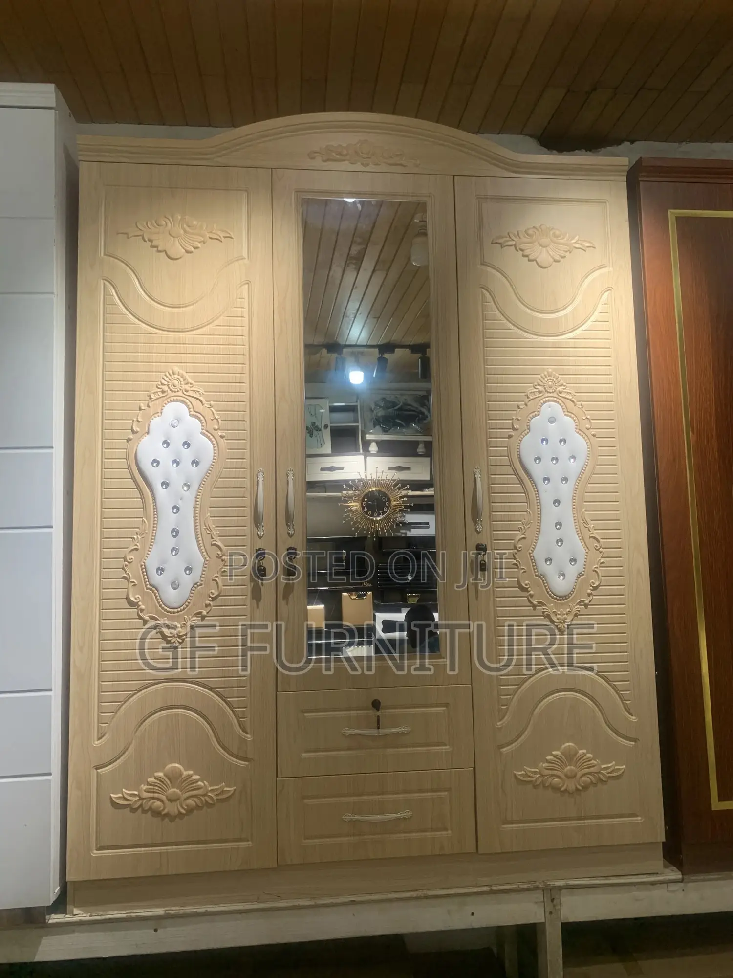 Three-Door Wardrobe