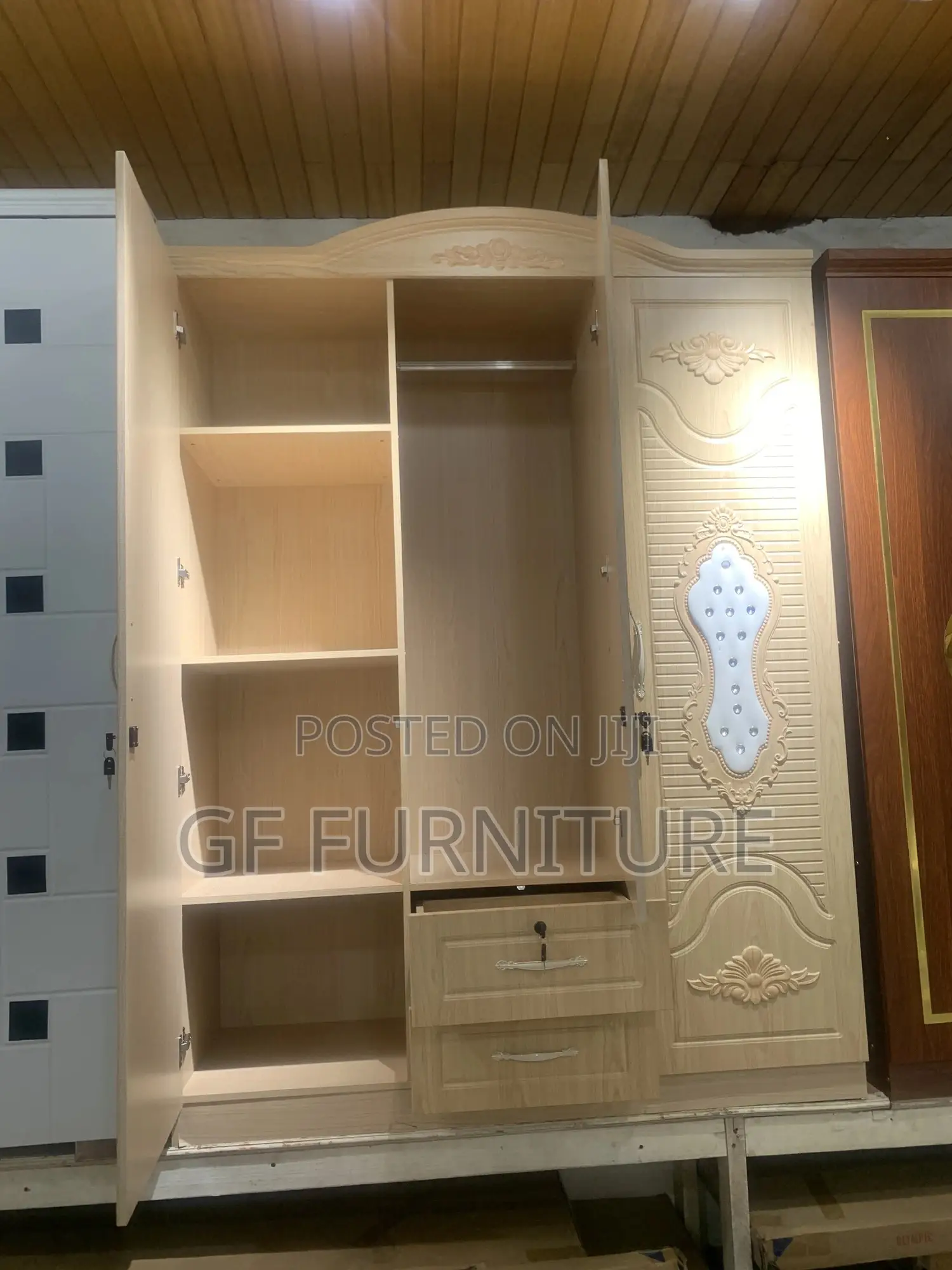 Three-Door Wardrobe