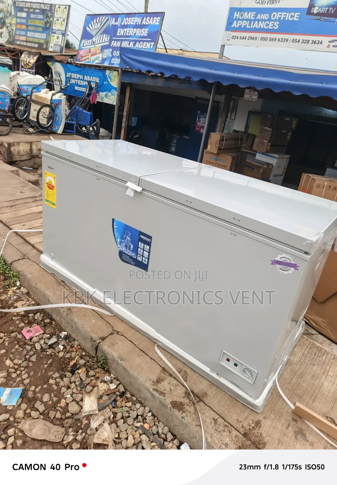 Nexon 500liters Double Door Chest Freezer