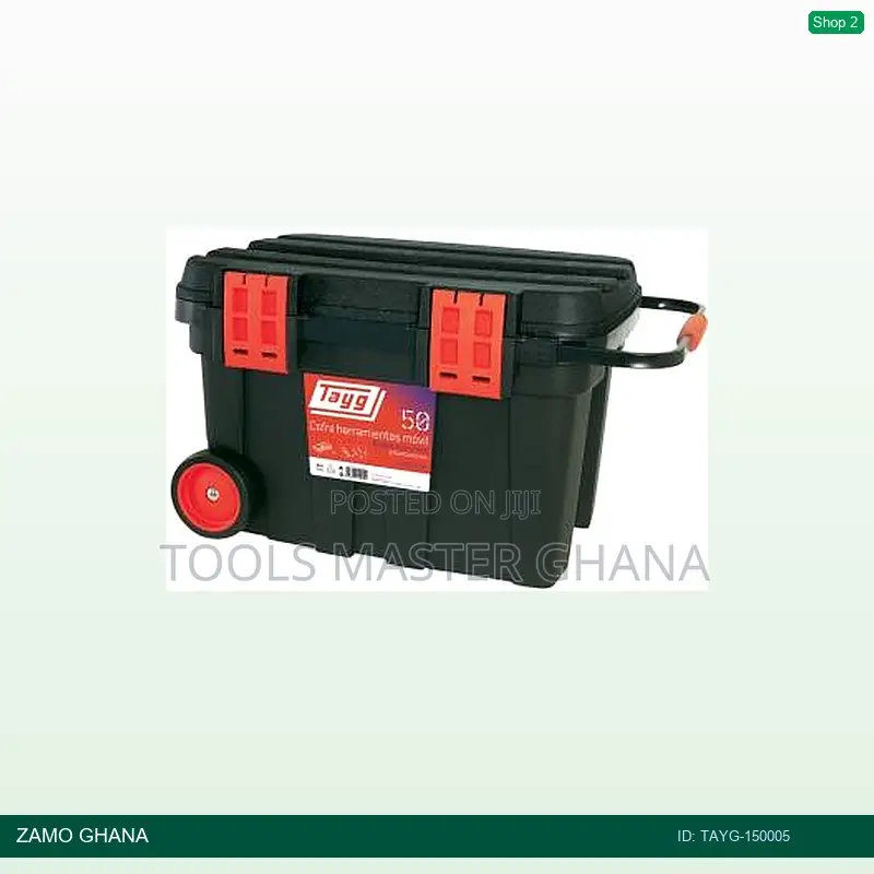 Tayg Plastic Tools Box N.50 Mobile Tools Chest Trolley 6 - Tayg-150005
