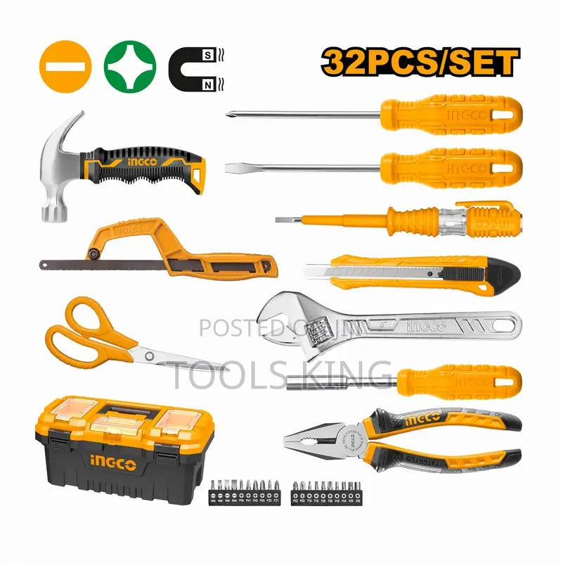 32 PCS Hand Tools Set - Hkthp10321