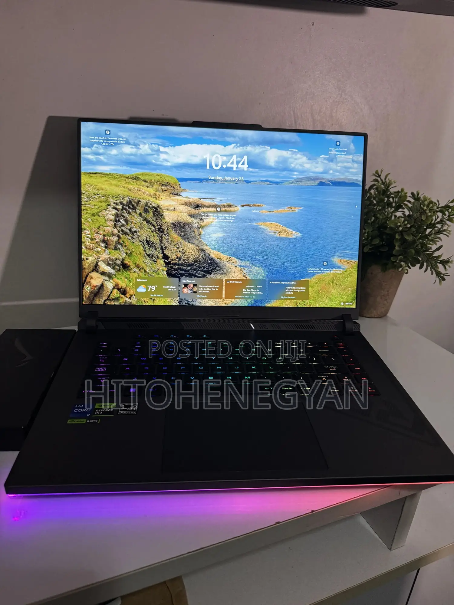 Laptop Asus ROG Strix G16 G614 16GB Intel Core i7 SSD 1T