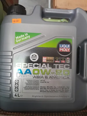 Ow20 Liqui Moly Special Tec Synthetic Engine Oil