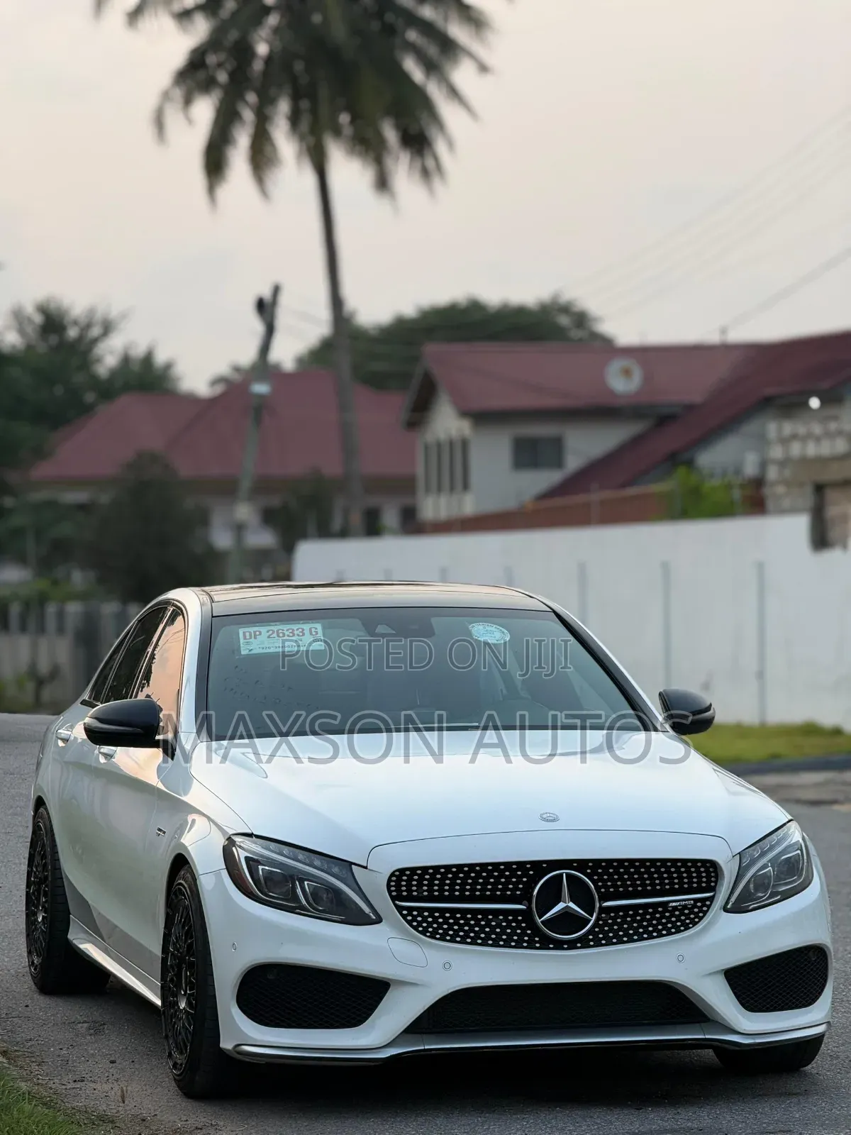 Mercedes-Benz C43 4Matic Sedan AWD (3.0L V6 9AM) 2017 White