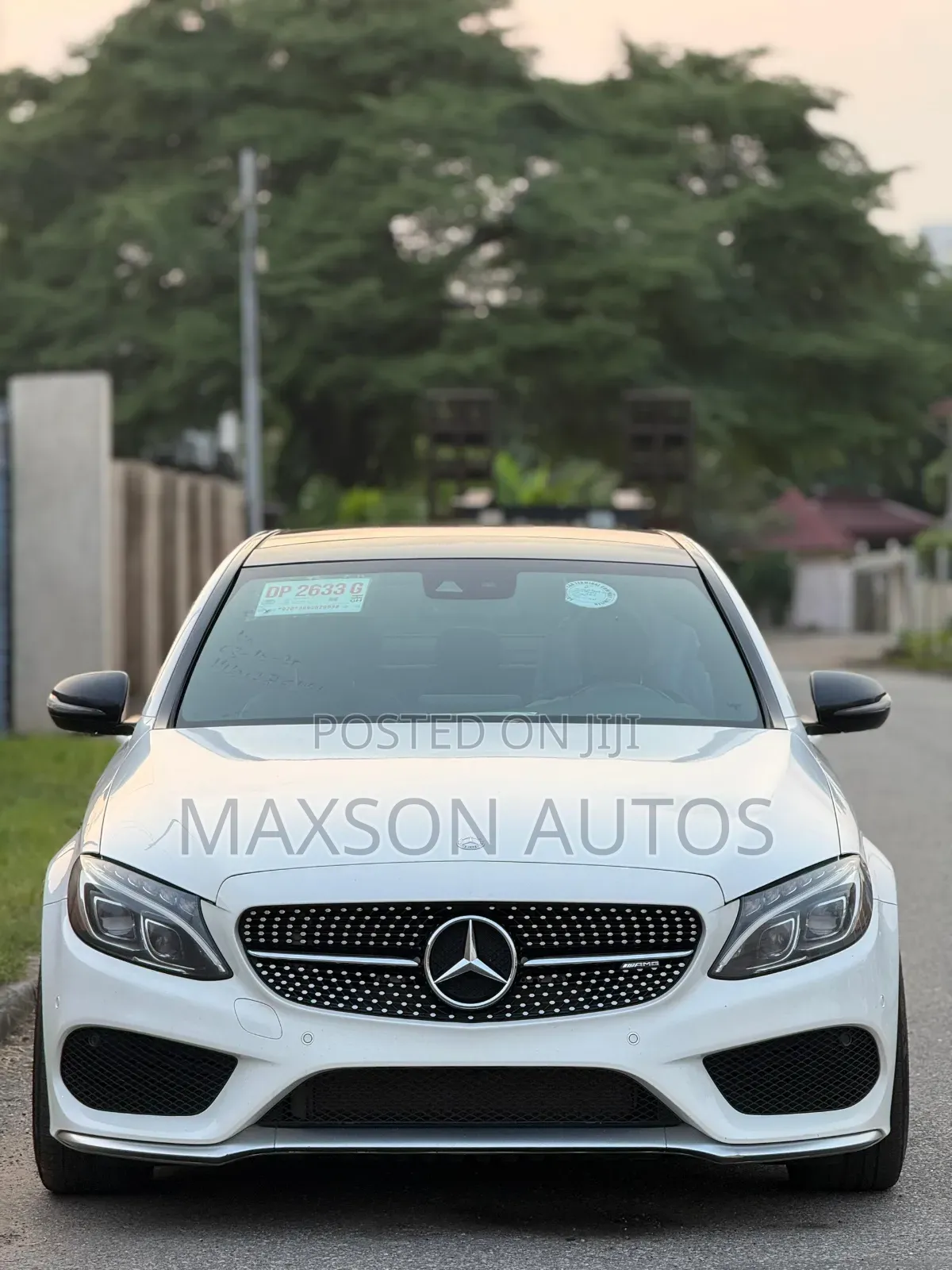 Mercedes-Benz C43 4Matic Sedan AWD (3.0L V6 9AM) 2017 White