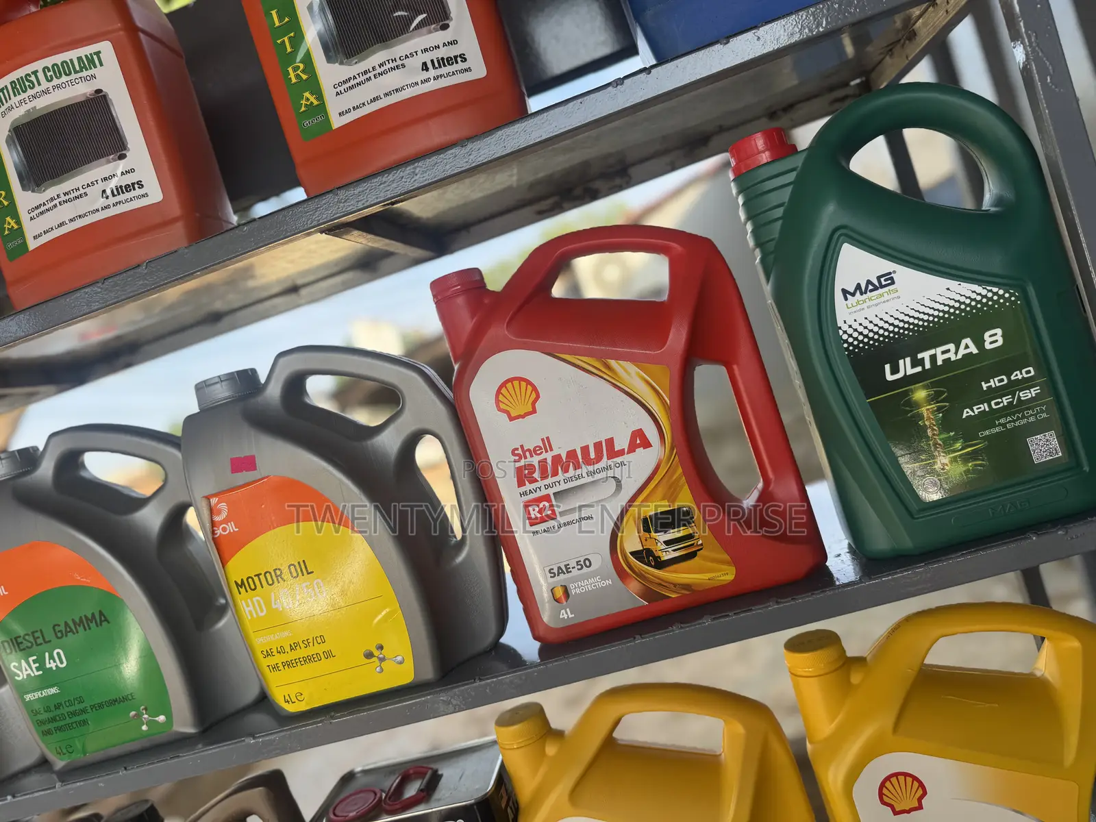 Shell Helix /Total Quarts/Goil and All Synthetic Engine Oil Available