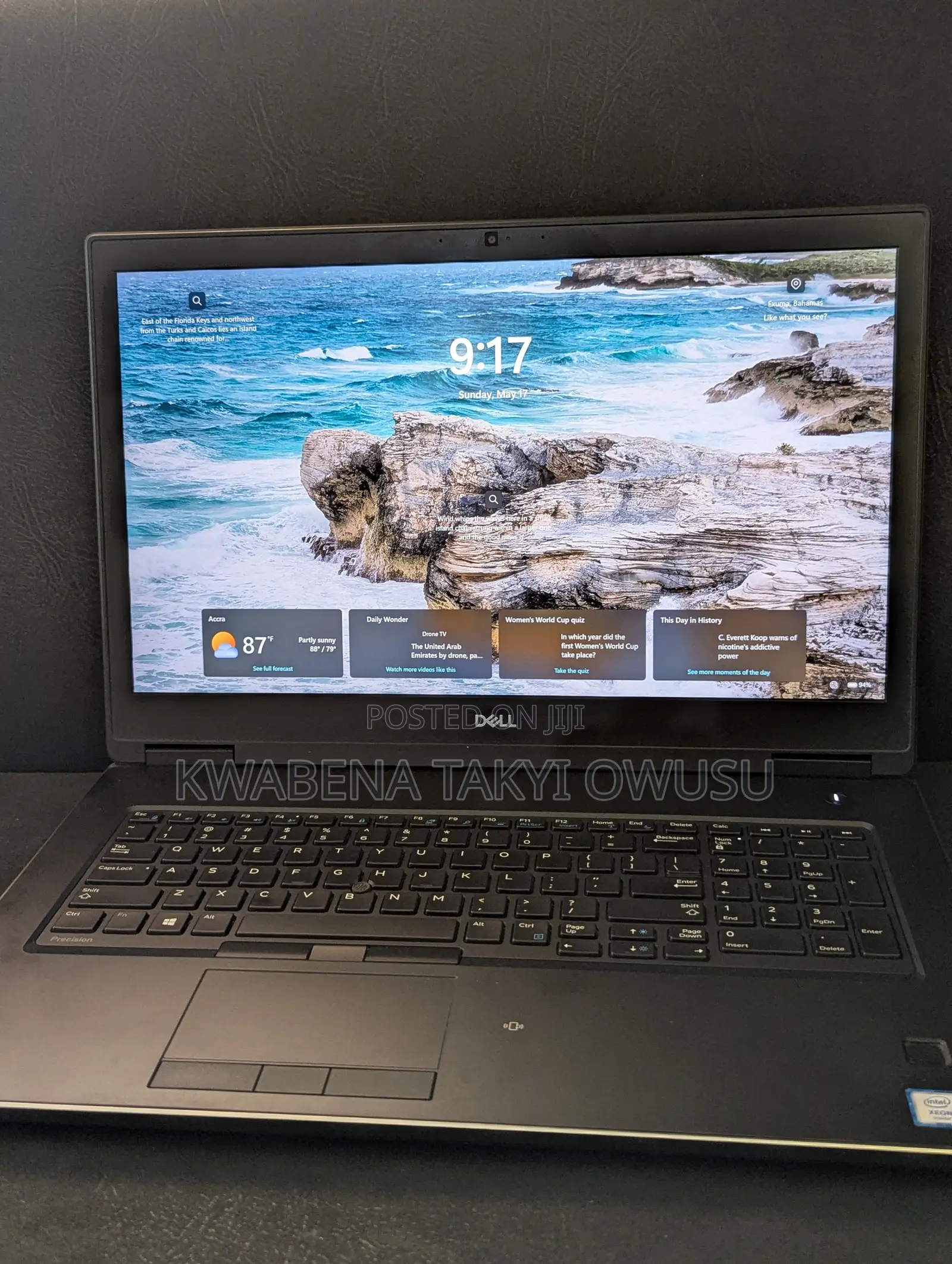 Laptop Dell Precision 7730 64GB Intel SSD 1T