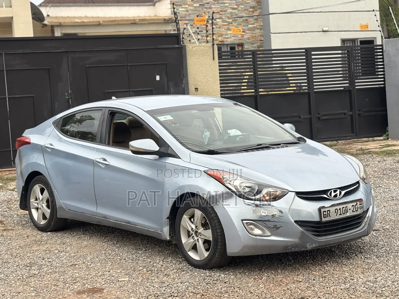 Hyundai Elantra 2012 Blue