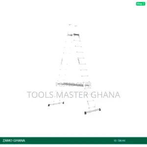 Cm Alu Ladder a Shape 12+1 Wooden Platform - Cm-A4