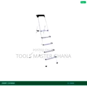 Cm 6+1 Galvanized Steel Step Ladder - Cm-B6