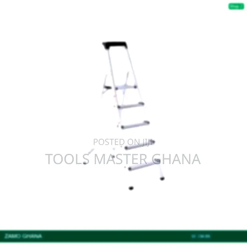 Cm 6+1 Galvanized Steel Step Ladder - Cm-B6