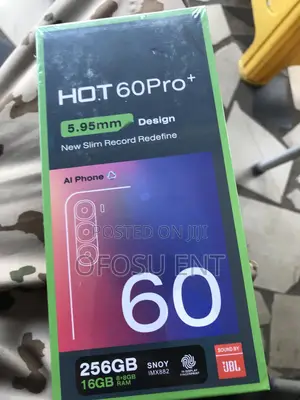 New Infinix Hot 60 Pro+ 256 GB Gray
