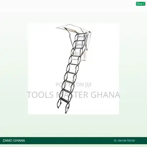 Cm 11 Steps Steel Scissors Loft Ladder 70x100cm 2.8m - Cm-Cm-70x100