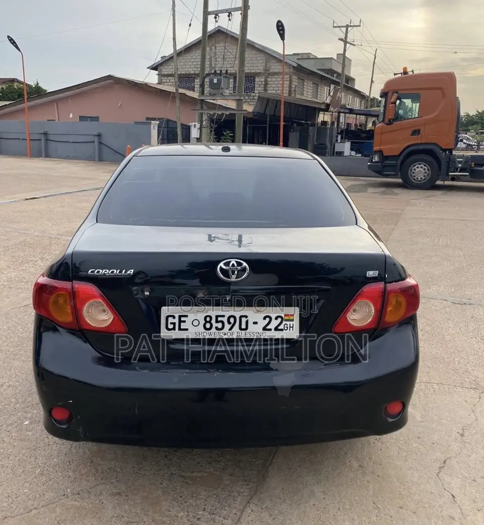 Toyota Corolla 2008 Black