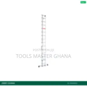 Cm 2x21 Rope Pulley Double Ladder With Wheel Alu - Cm-M10012