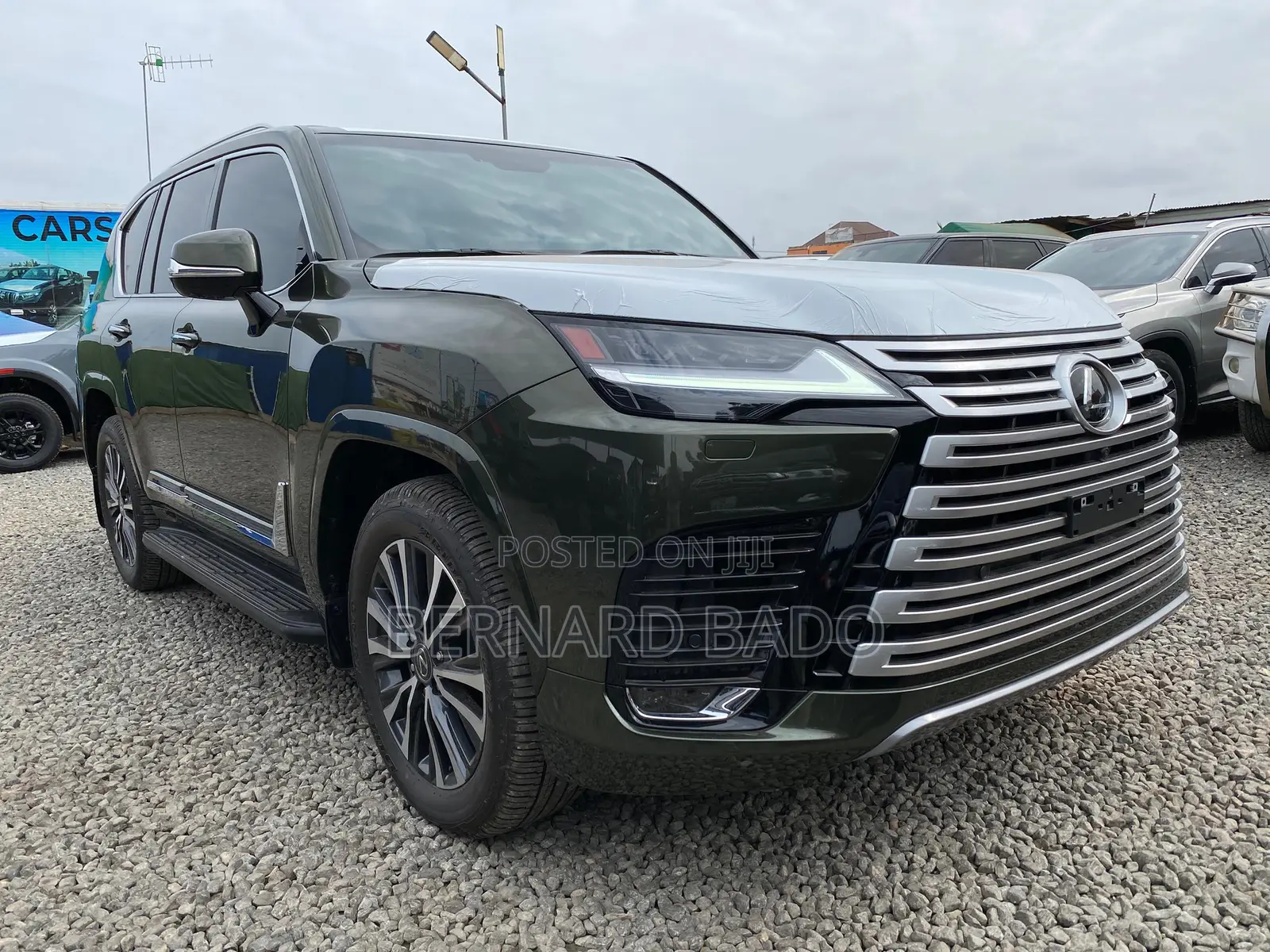 New Lexus LX 500d 2025 Green