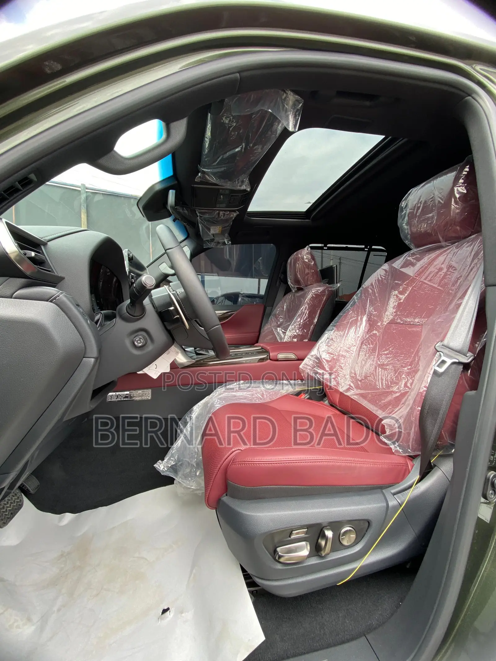 New Lexus LX 500d 2025 Green