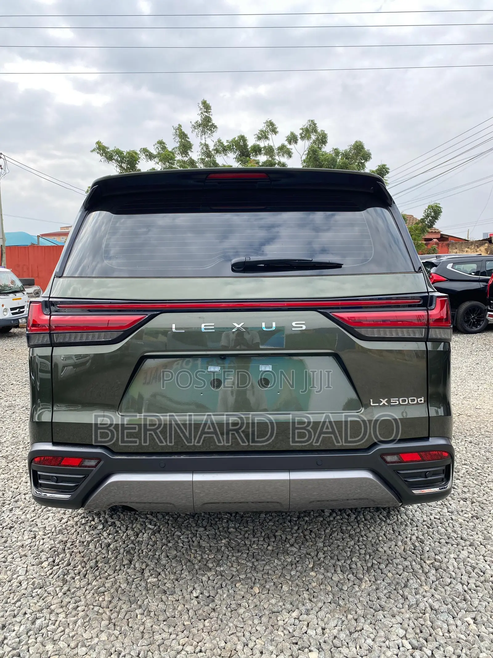 New Lexus LX 500d 2025 Green