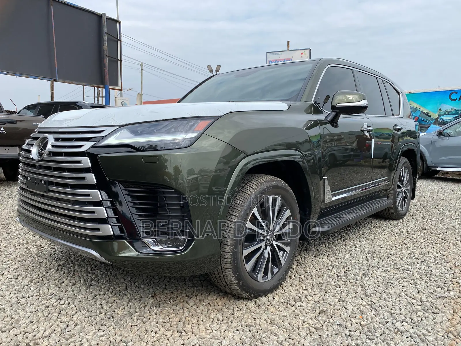 New Lexus LX 500d 2025 Green