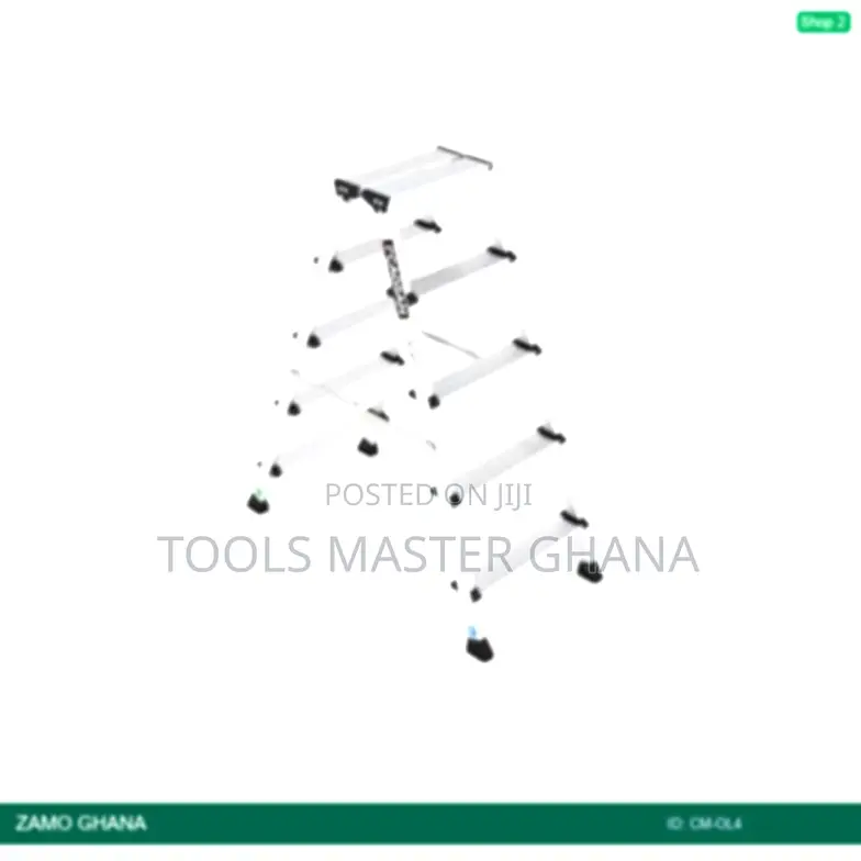 Cm 4 Steps Olimpos Double Sided Step Ladder Alu - Cm-Ol4