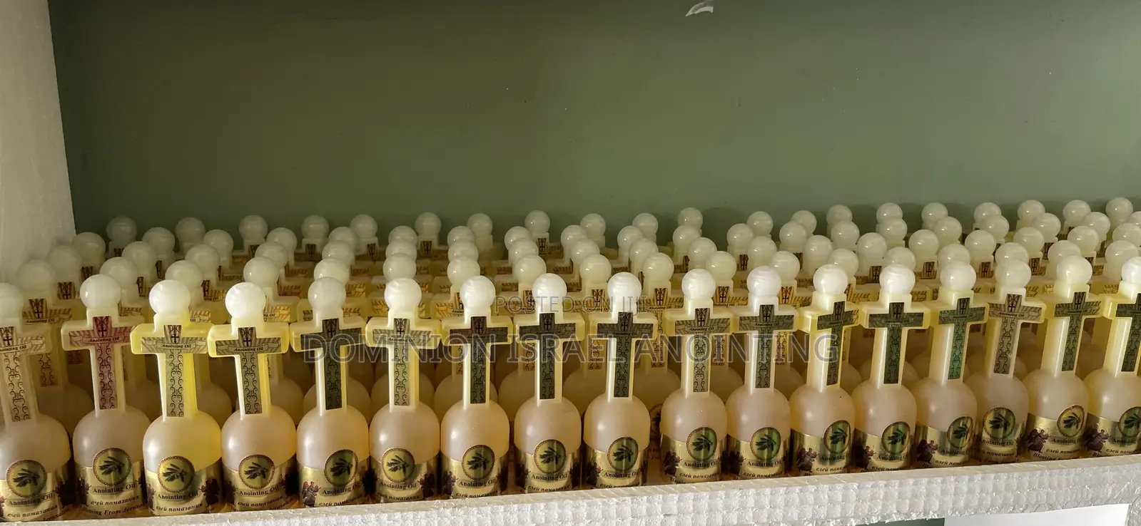 Cross Anointing Oil – Blessing From Jerusalem
