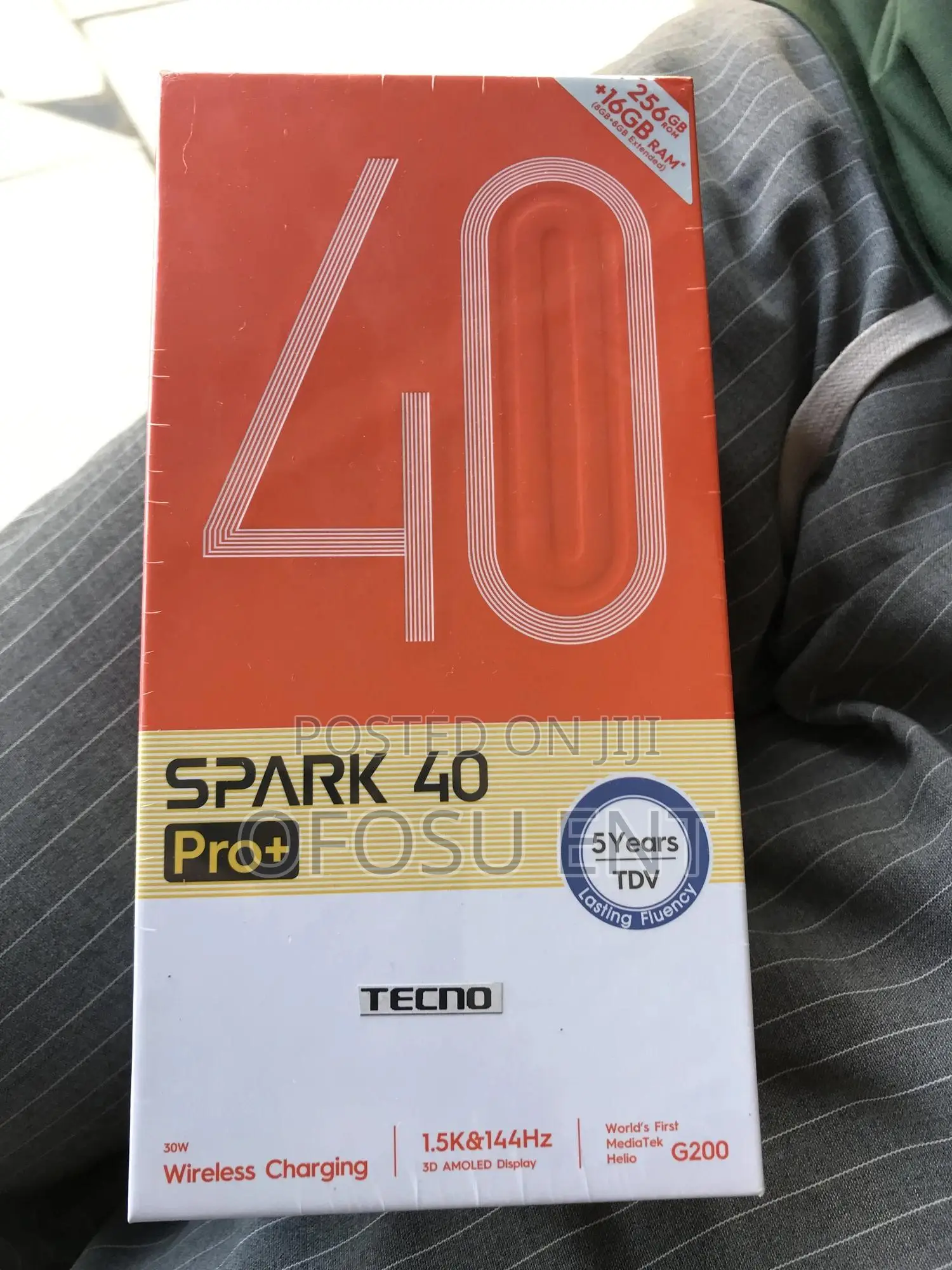 New Tecno Spark 40 Pro+ 256 GB Gray