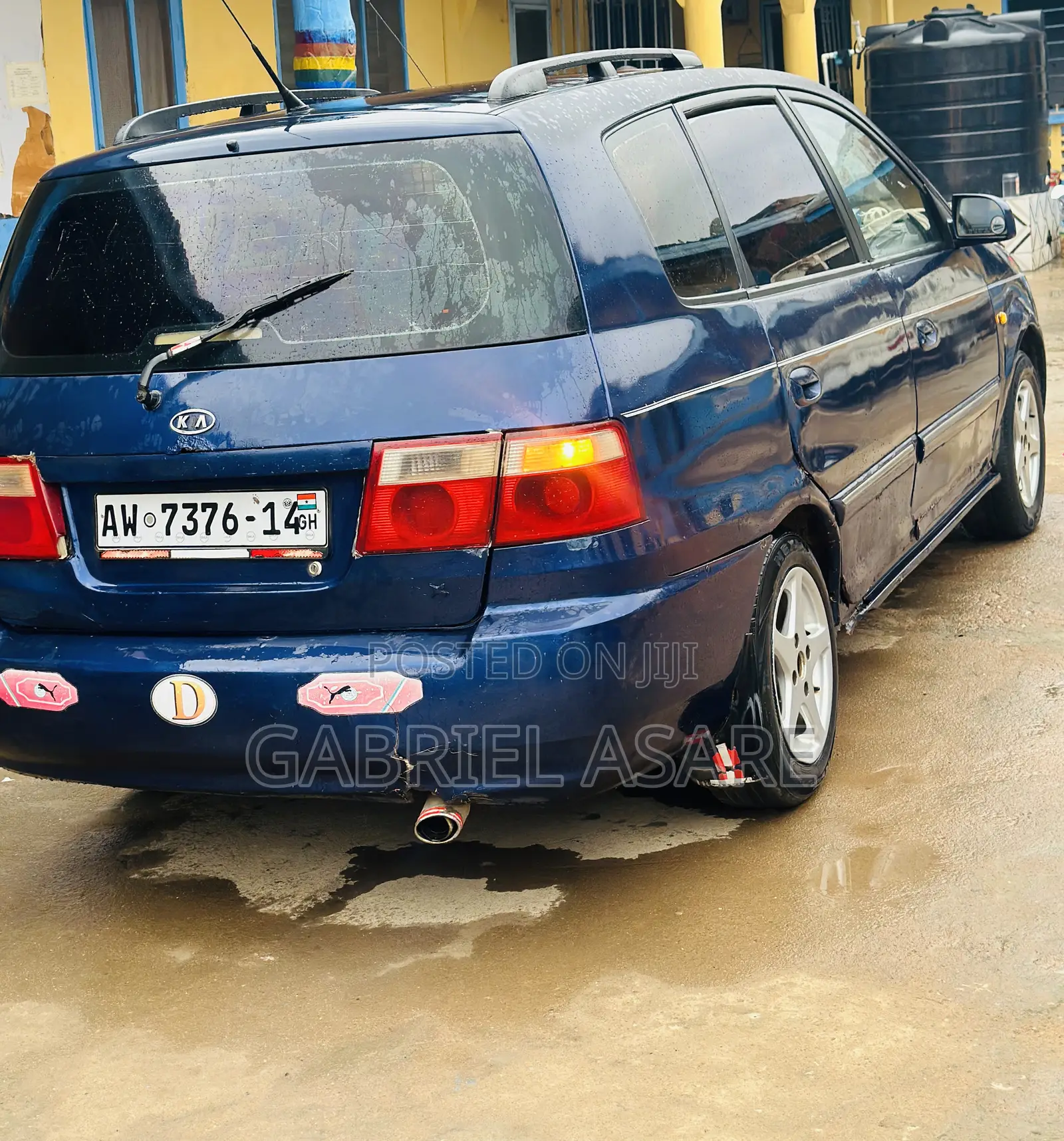 Kia Carens 2014 Blue