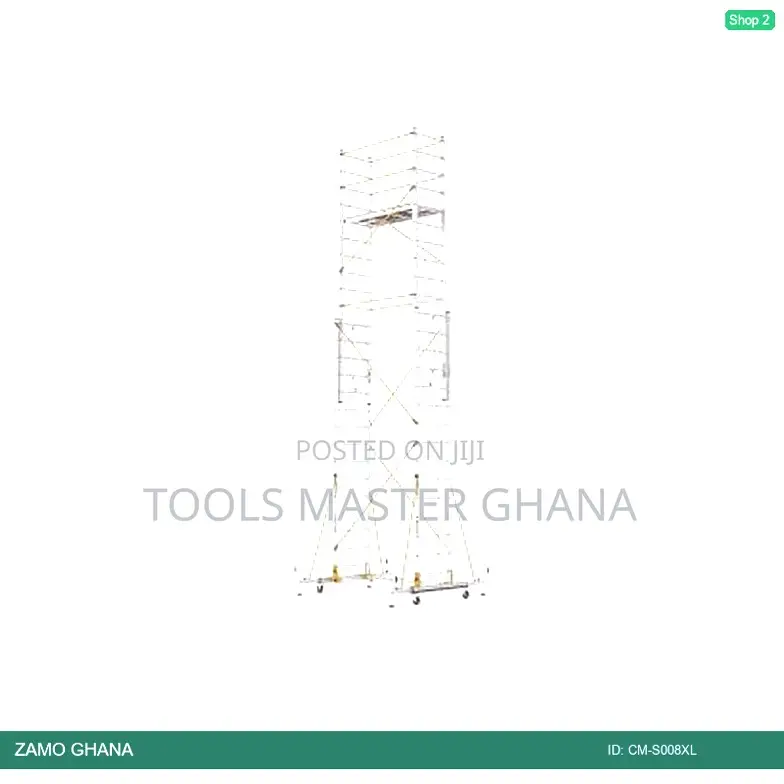 Cm 7.85m Xl Scaffolding System Telesafe Double Part Alu - Cm-s008xl