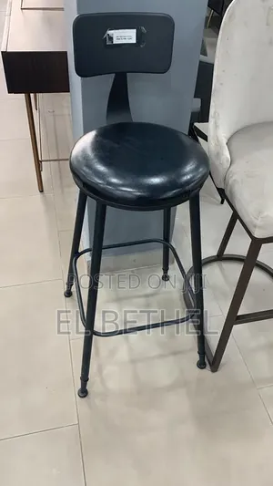 Bar Chairs With Tall Pole Legs