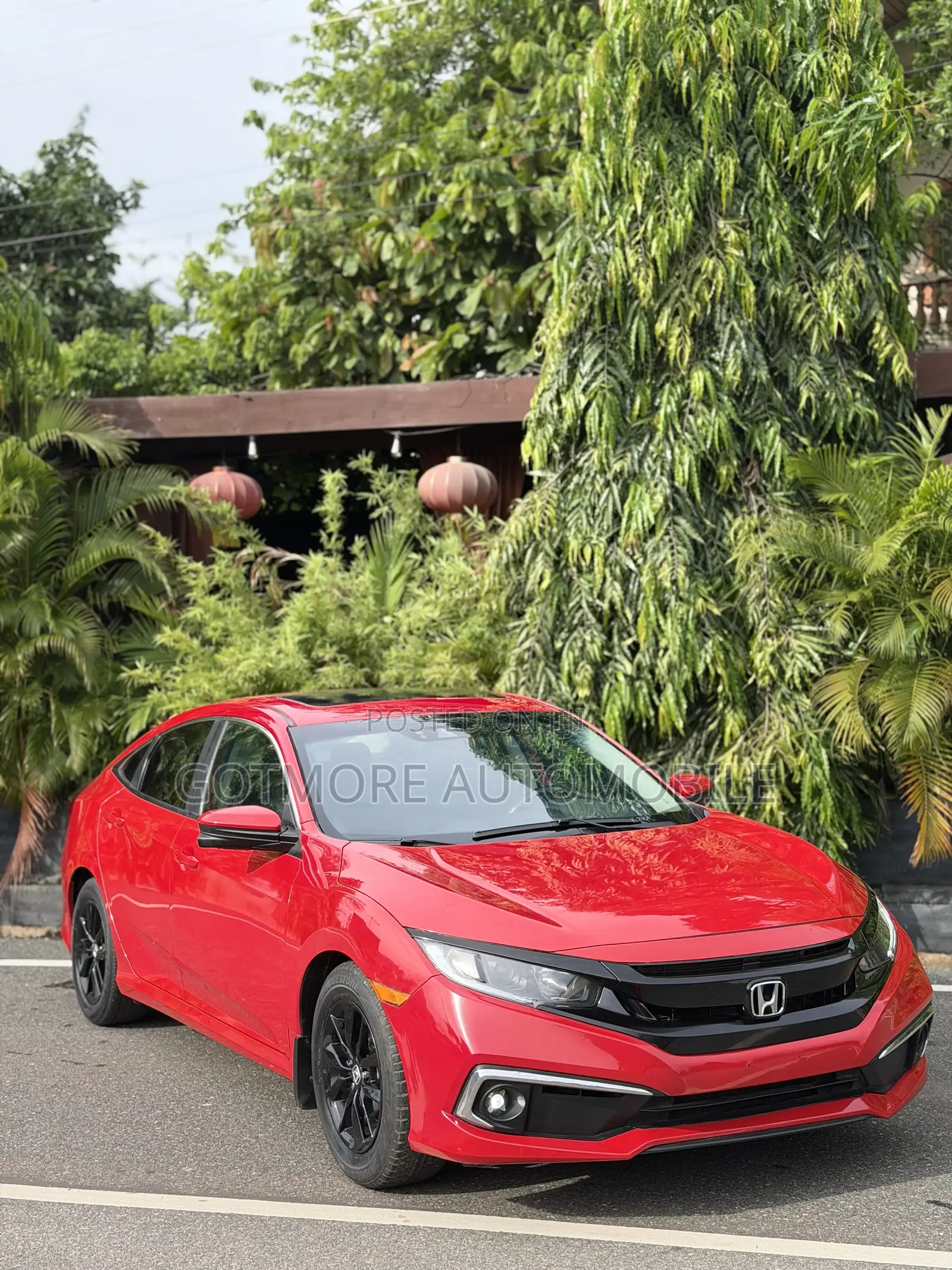 Honda Civic EX 2021 Red
