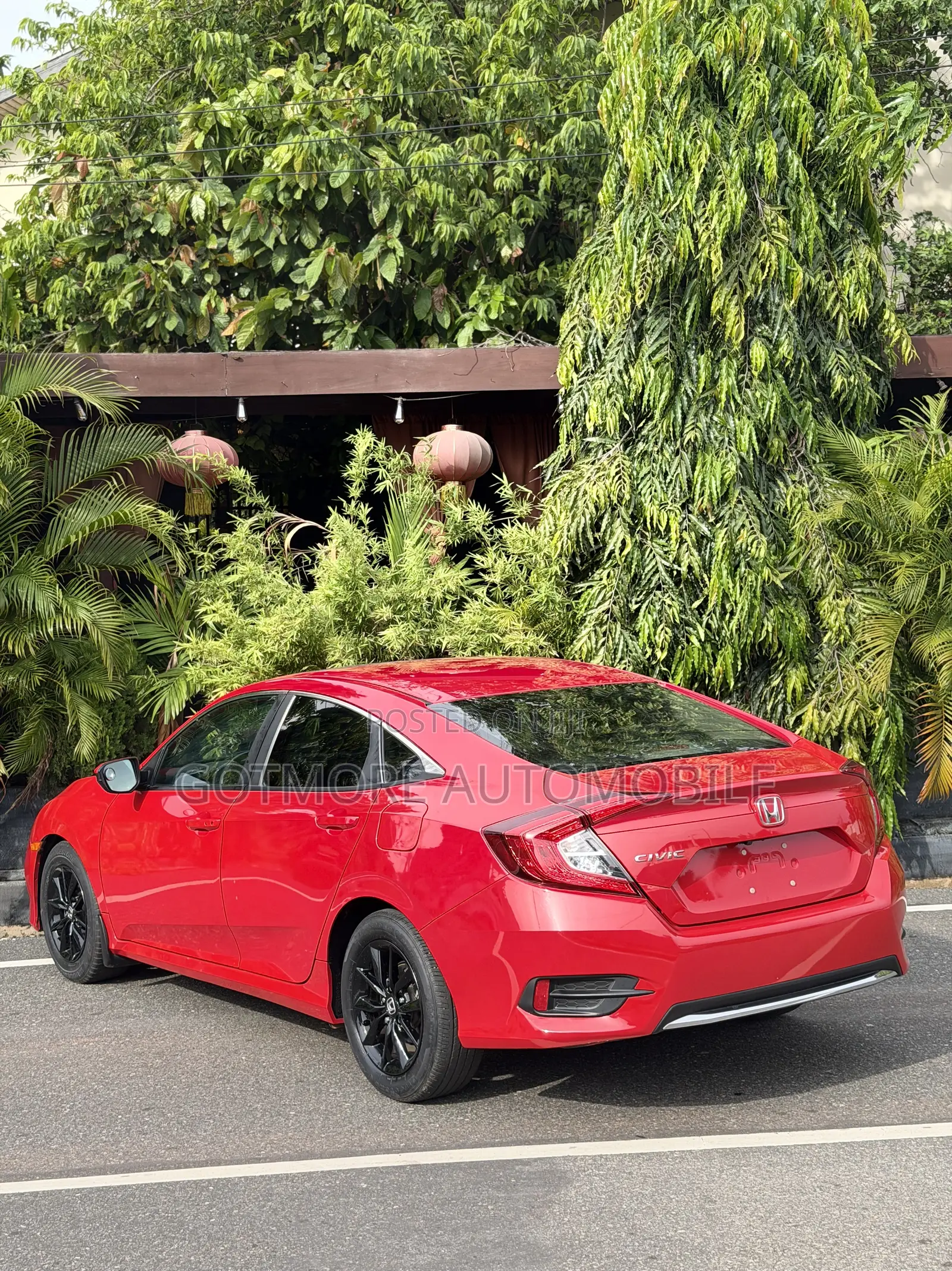Honda Civic EX 2021 Red
