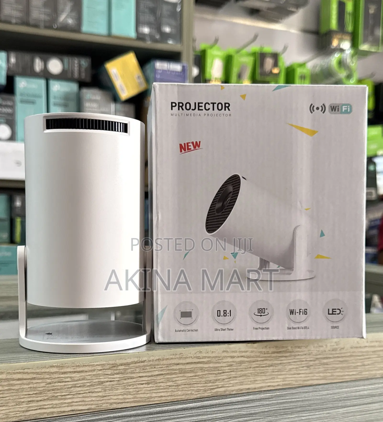 Potable Multimedia Projector Led