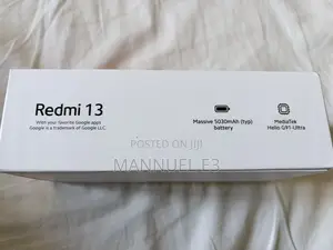 New Xiaomi Redmi 13 256 GB Black