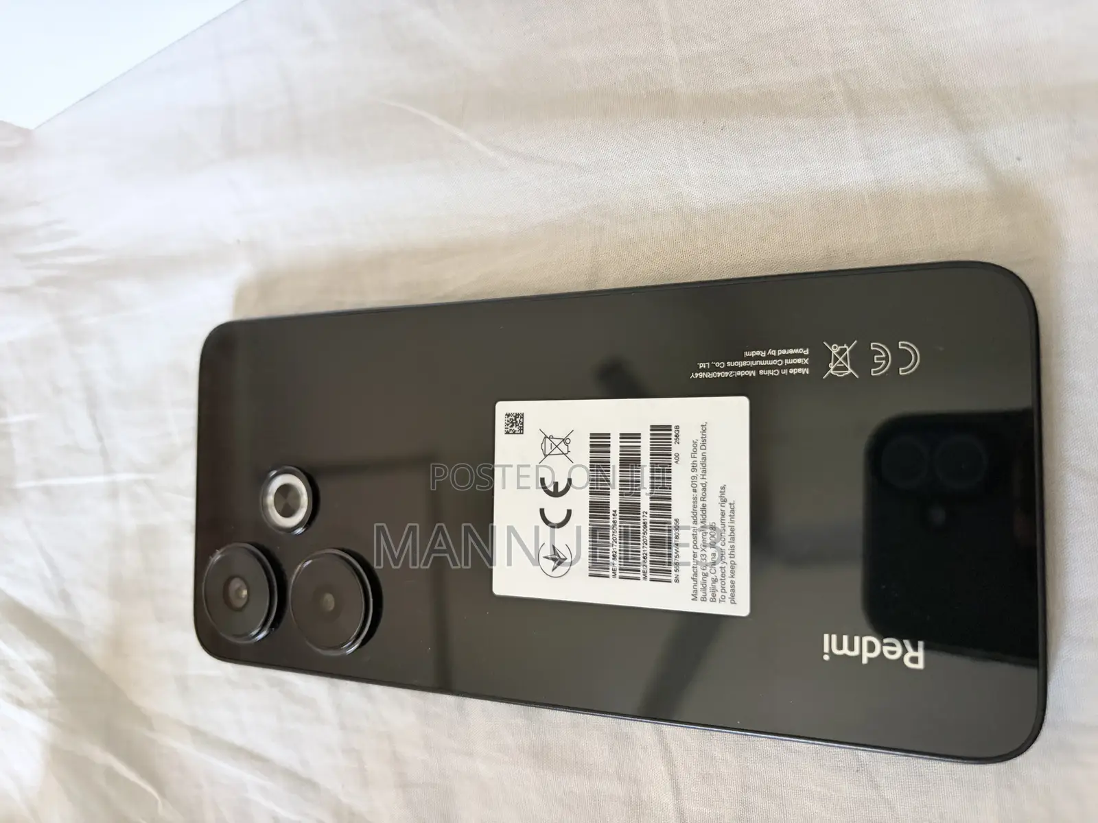 New Xiaomi Redmi 13 256 GB Black