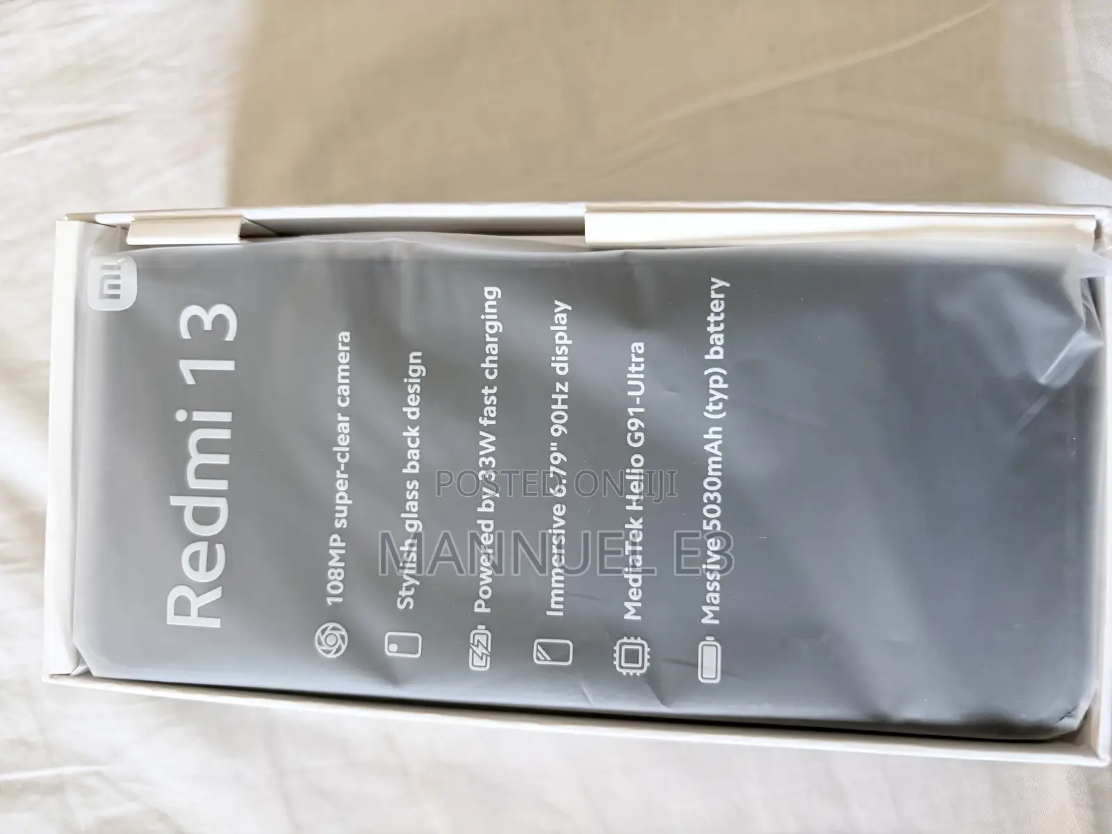 New Xiaomi Redmi 13 256 GB Black