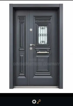 Heavy Duty Turkish Design Gray Door Available in DFF Colors