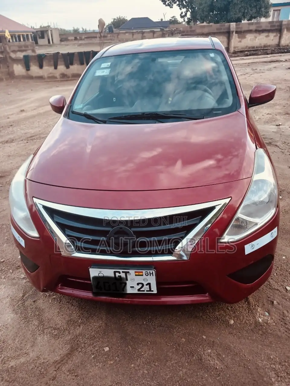 Nissan Versa 1.6 S 4dr Sedan (1.6L 4cyl 4A) 2015 Burgundy