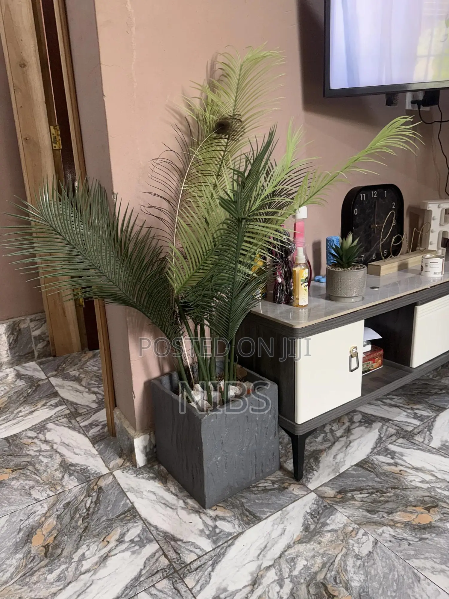 Artificial Plant And Pot